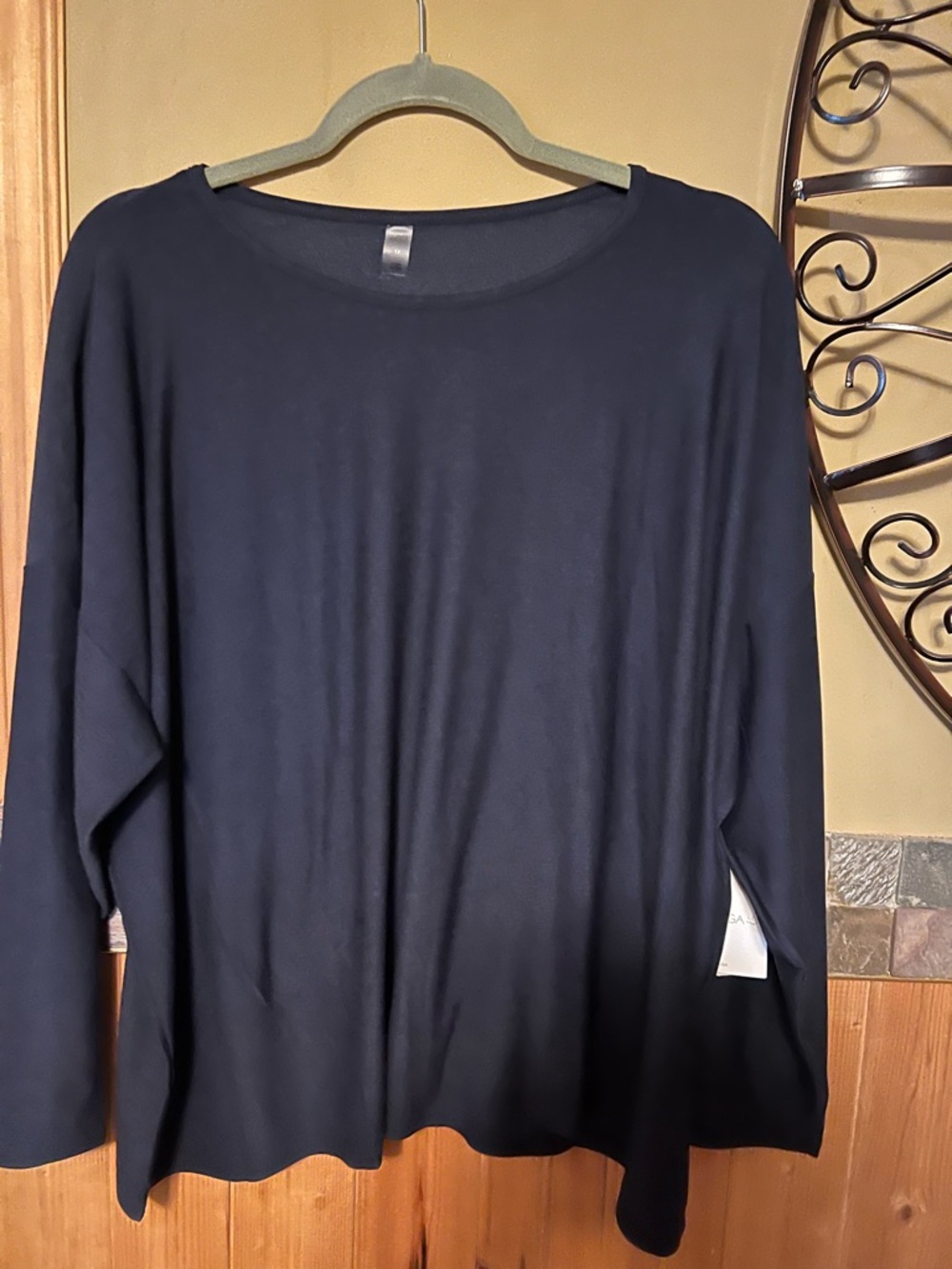 Beyond Yoga Navy Long Sleeve Top